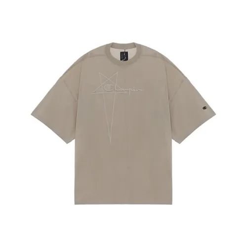 RICK OWENS Бежевые Женские Т-рубашки