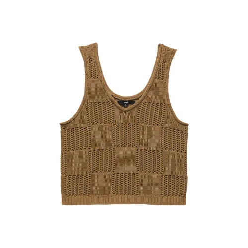 Vans Cataluna KNIT Майка Майка Женские Коричневый