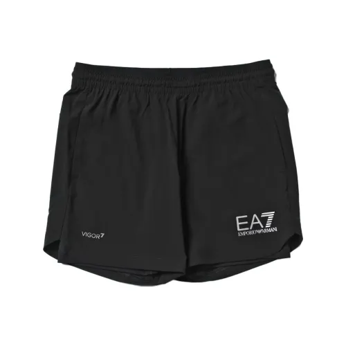 EMPORIO ARMANI EA7 Черные Мужские Спортивные Шорты