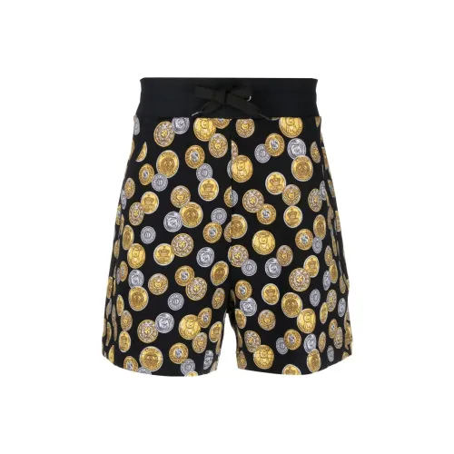 MOSCHINO Мужские спортивные шорты черного цвета
