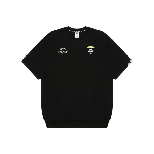 aape Черный BKX Женские Футболки