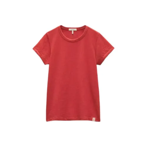 RAG&BONE Red Женские Т-рубашки
