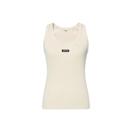 MIU MIU Белые Женские Майки