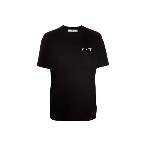 Off Белый SS21 Черный Женские Т-рубашки