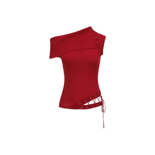 The Kript Red Женские Майки