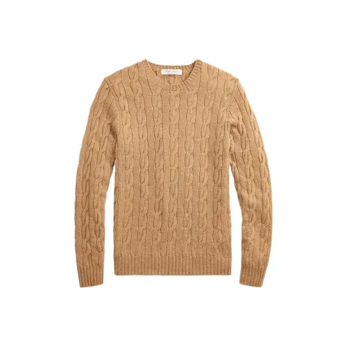 Ralph Lauren Purple Label CAMEL Мужские кашемировые свитеры