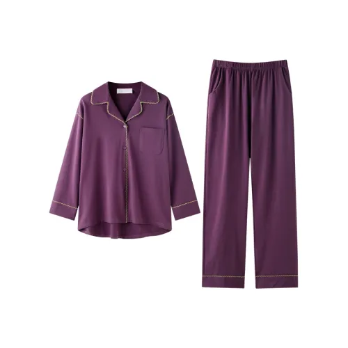 MEONSILL Пижамный комплект женский фиолетовый