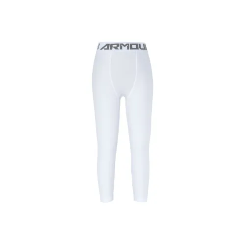 Under Armour Белые Спортивные Брюки для Мужчин