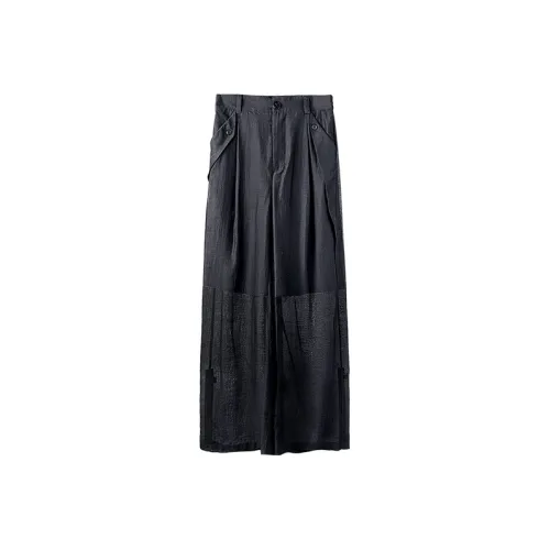 HUANXIANGZHE Повседневные брюки Унисекс Черный