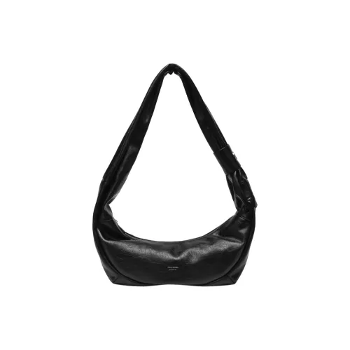 Tanita West Корова Кожа Пельменная Сумка Сумка через плечо Средняя Женская Черная