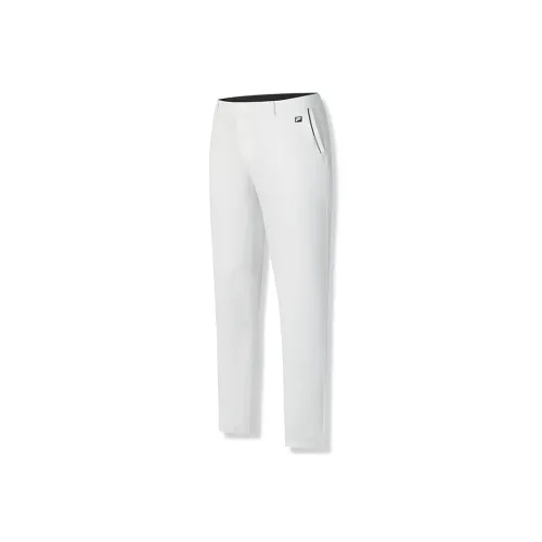 FILA GOLF серия Нефритовый Белый WT Мужские Повседневные Штаны