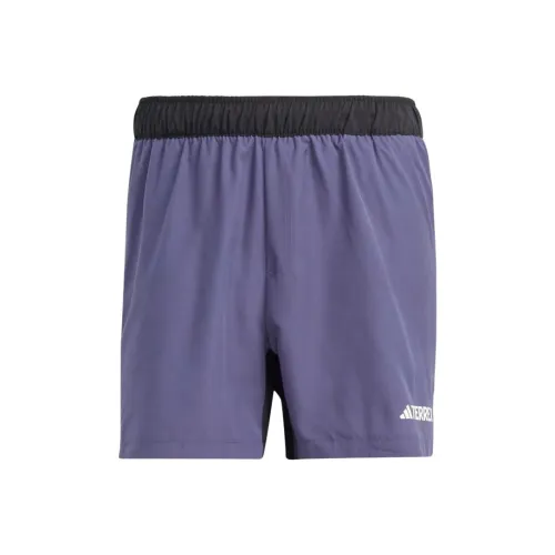 adidas Terrex MULTI Трейл Бег Шорты Спортивные шорты Мужские Морской синий