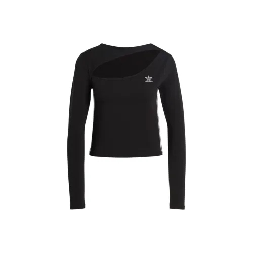 Adidas Originals CENTRE Cut Out Топ КРОВ ТОП Женский Черный