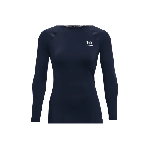 Under Armour HeatGear Морской синий Женские Футболки