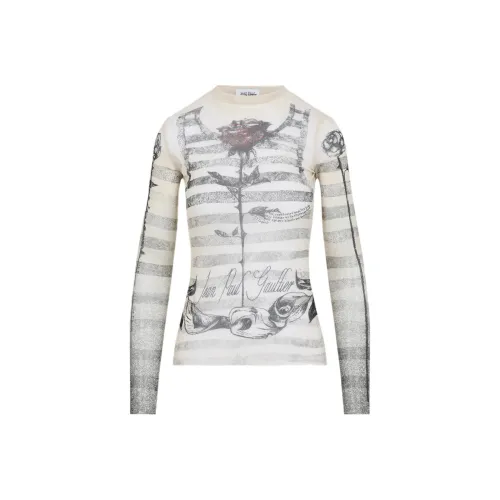 Jean Paul Gaultier T-рубашка Женская Белая