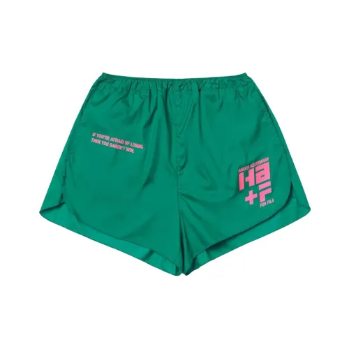 FILA Зеленые Унисекс Спортивные Шорты