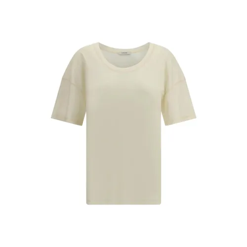 Lemaire SS25 T-Shirt Женская Экрю