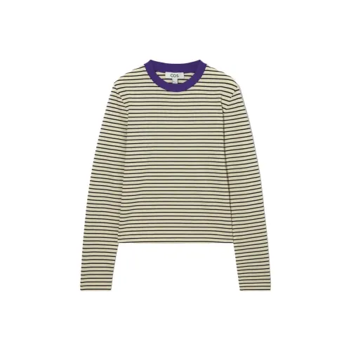 COS Светло-бежевый Женские Короткие Топы