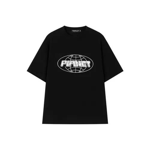 ETERNITY ITA Прямой крой T-рубашка Унисекс Черный