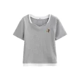 Серый меланж