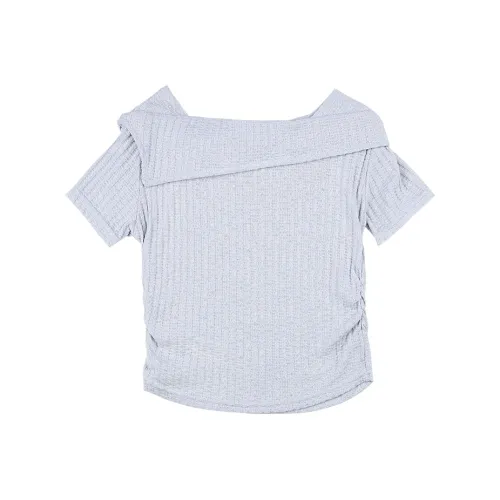 Geyini Синие Женские Футболки