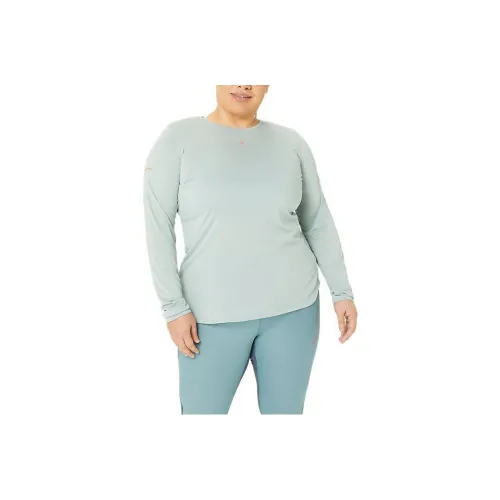 ASICS NAGINO RUN Светло-голубые Женские T-рубашки