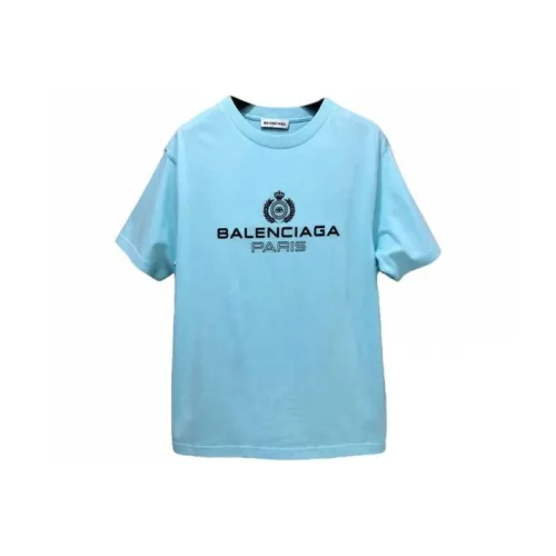 Balenciaga SS21 T-Shirt Женская Синяя