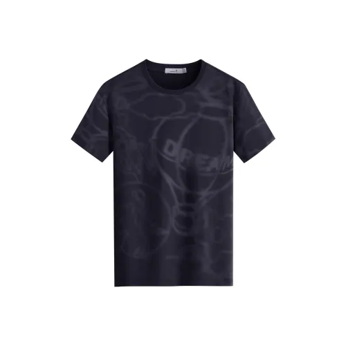 Dance with Wolves T-Shirt Мужская Темно-фиолетовая