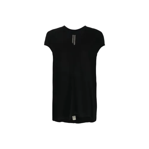RICK OWENS Черные Женские Т-рубашки