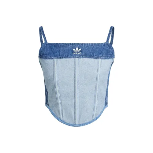 Adidas Originals KSENIA SCHNAIDER Майка Женская Светло-Синяя