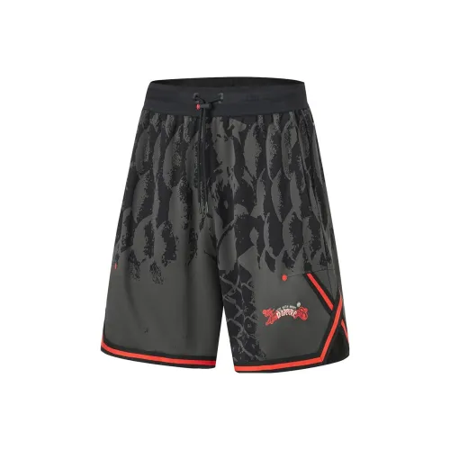 LINING Badfive Баскетбольные шорты Мужские Черные Жаккард