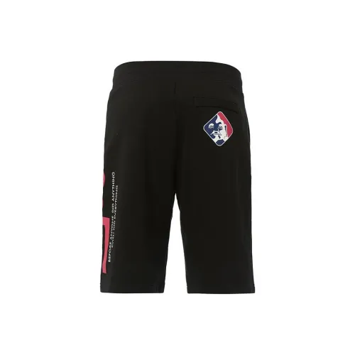 EVISU Черные Мужские Спортивные Шорты