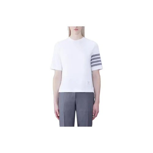 THOM BROWNE Белые Женские Футболки