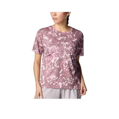 Under Armour Tech Рукав с оборванным плечом T-рубашка Женская Розовая