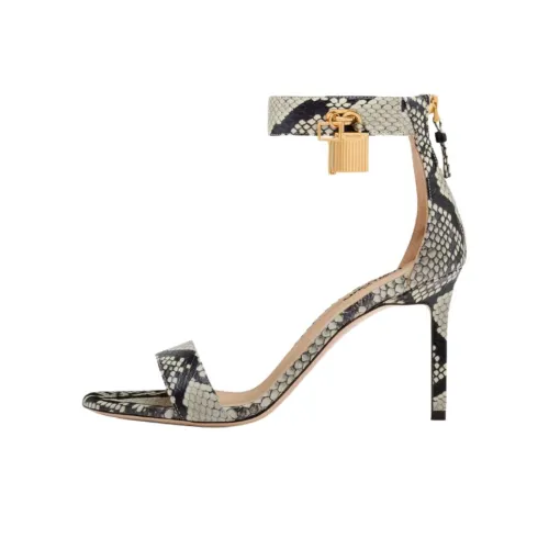 TF One Ремешок Сандалии 8,5 см Женские Бежевые