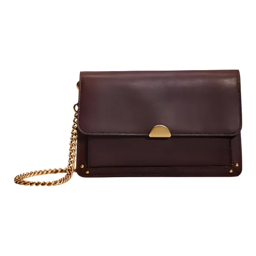 COACH DREAMER Дубленая кожа Сумка через плечо Маленькая Женская Бычий кровь Красный