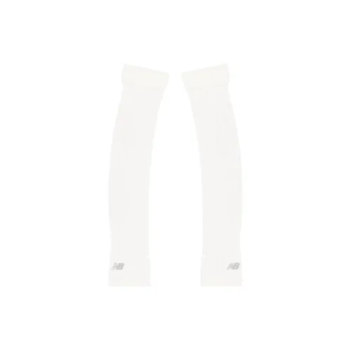 New Balance Полиамид Эластан Нарукавники с защитой от солнца Унисекс Белый