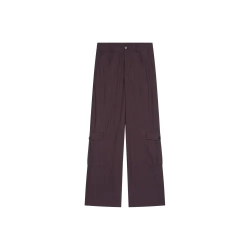 DRIES VAN NOTEN Коричневый Красный Мужские Повседневные Штаны
