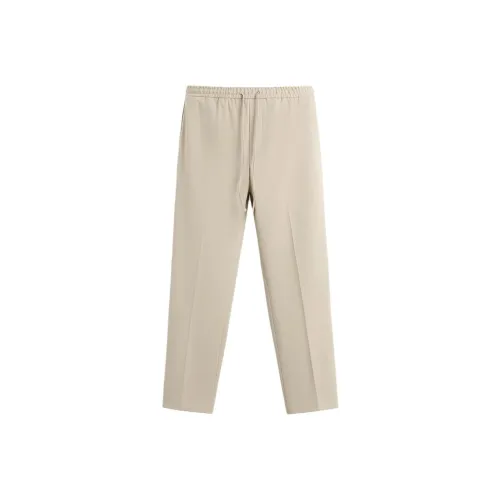 ZARA Песочный Мужские Повседневные Брюки