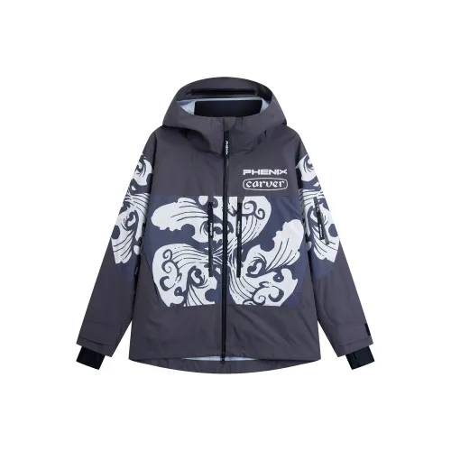 Phenix Carver Collaboration SKI Топ Унисекс Темно-серый