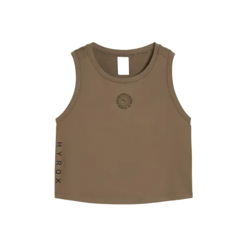 PUMA x HYROX CLOUDSPUN DRYCELL Майка Женская Зеленая