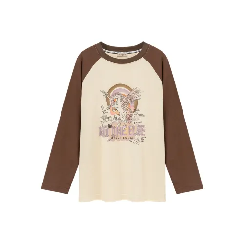 NO ONE ELSE Экрю Женские Т-рубашки