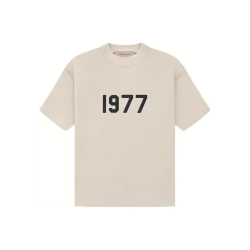 Fear Of God Essentials SS22 Рукав с спущенным плечом T-рубашка Женская Пшеница