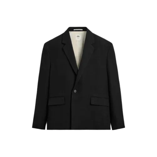 ZARA Черные Мужские Деловые Костюмы