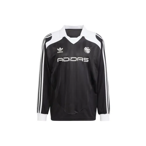 Adidas Originals ADILENIUM Футбол Джерси Мужской Черный