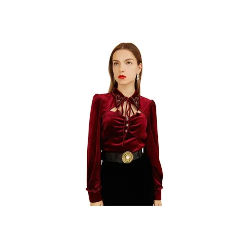ZRAU Red Женские T-рубашки