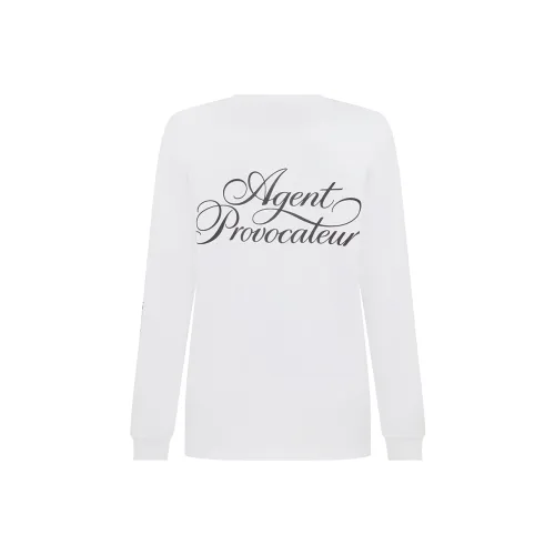 Agent Provocateur Белые Женские Т-рубашки