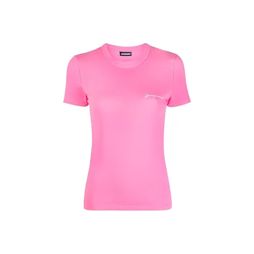 Jacquemus Розовые Женские T-рубашки
