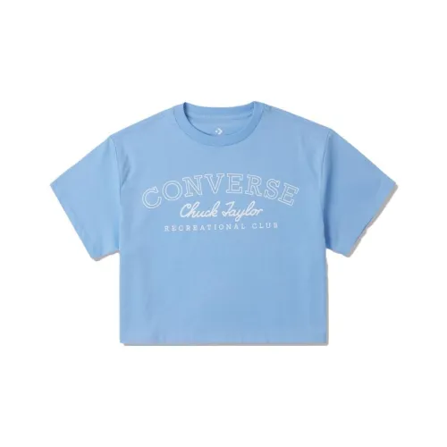 Конверс Синий Женские T-рубашки