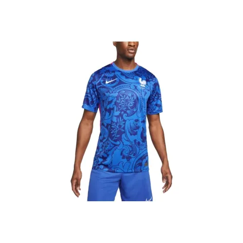 Nike Синий Мужской Футбольный Джерси